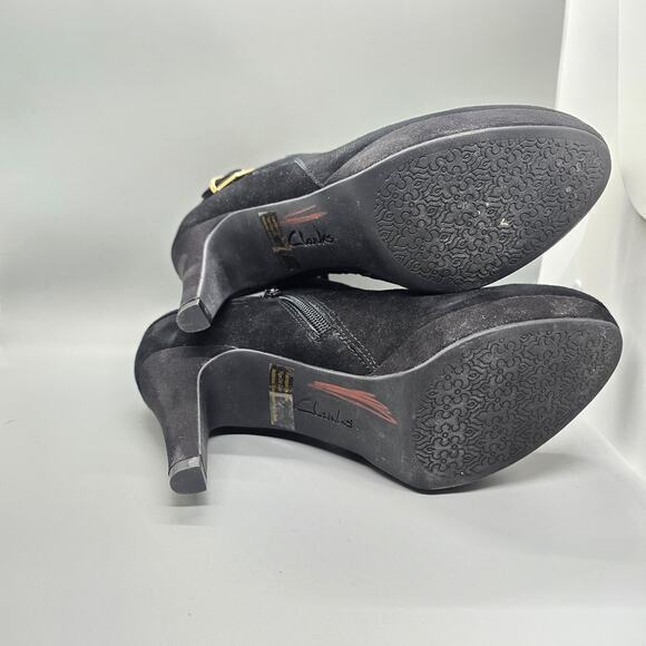 Clarks Brier Milan Ankle‎ Bootie-Black-Women's 7.5M - Picture 6 of 7